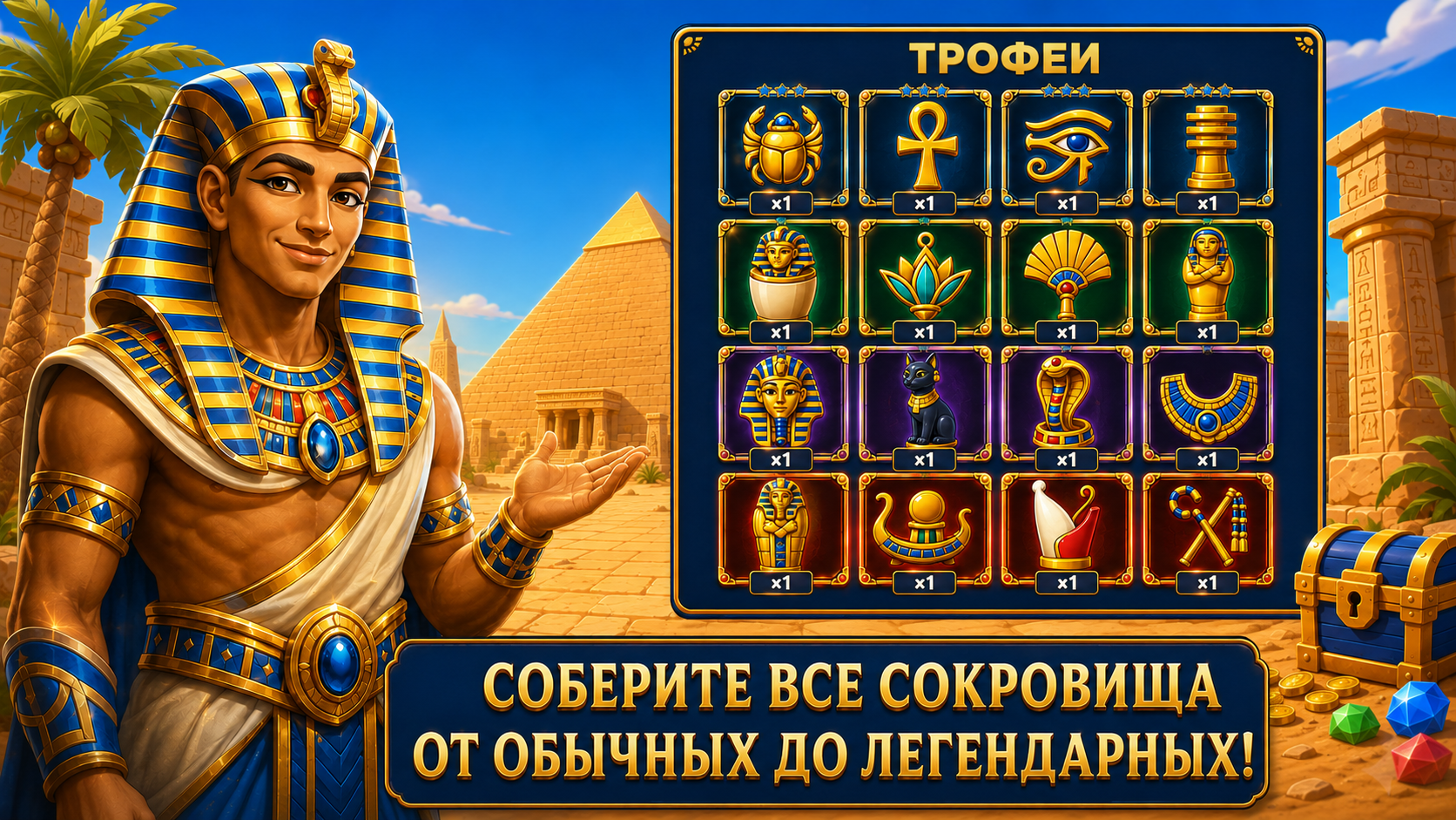 Пасьянс: Пирамида сокровищ — screenshot 15
