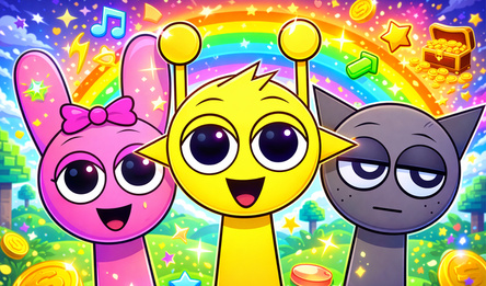 Обби: Создавай музыку со Sprunki