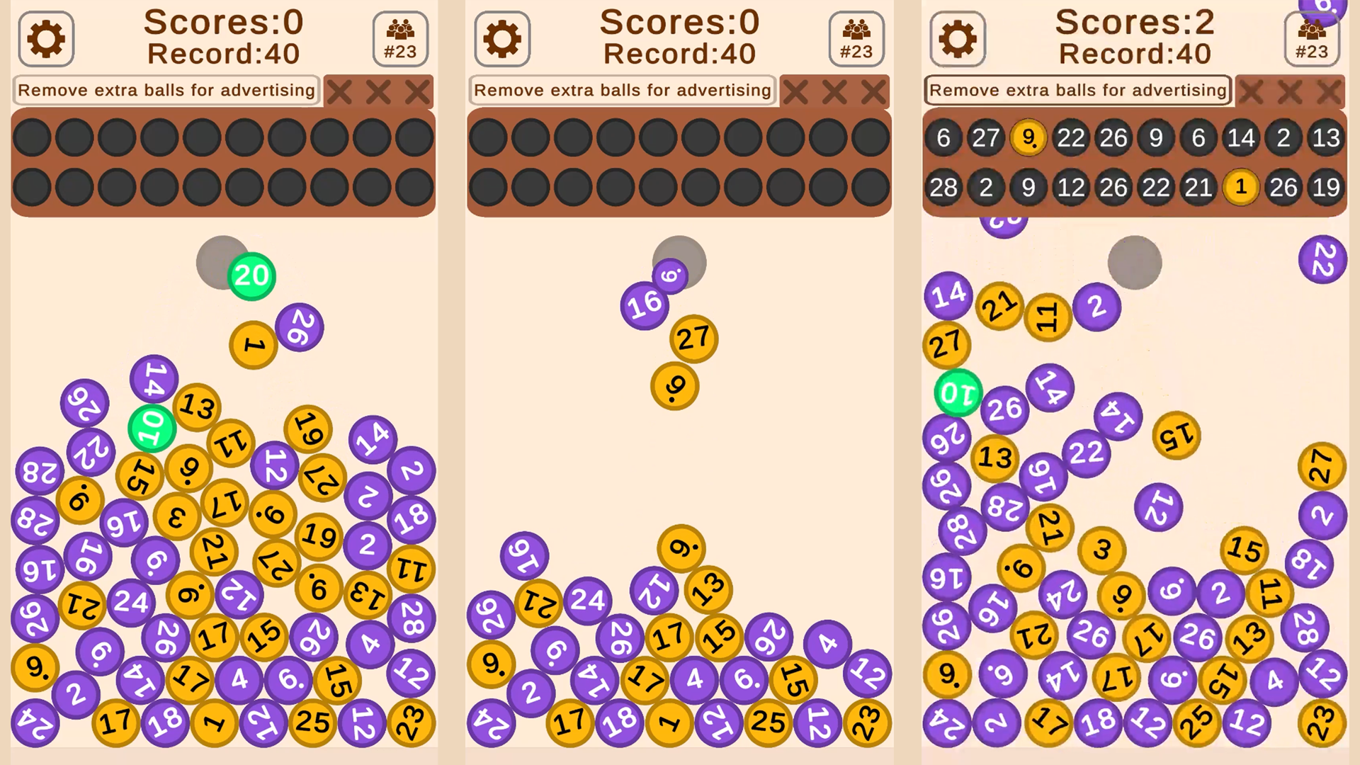 Number Balls: Find The Right Balls — screenshot 1