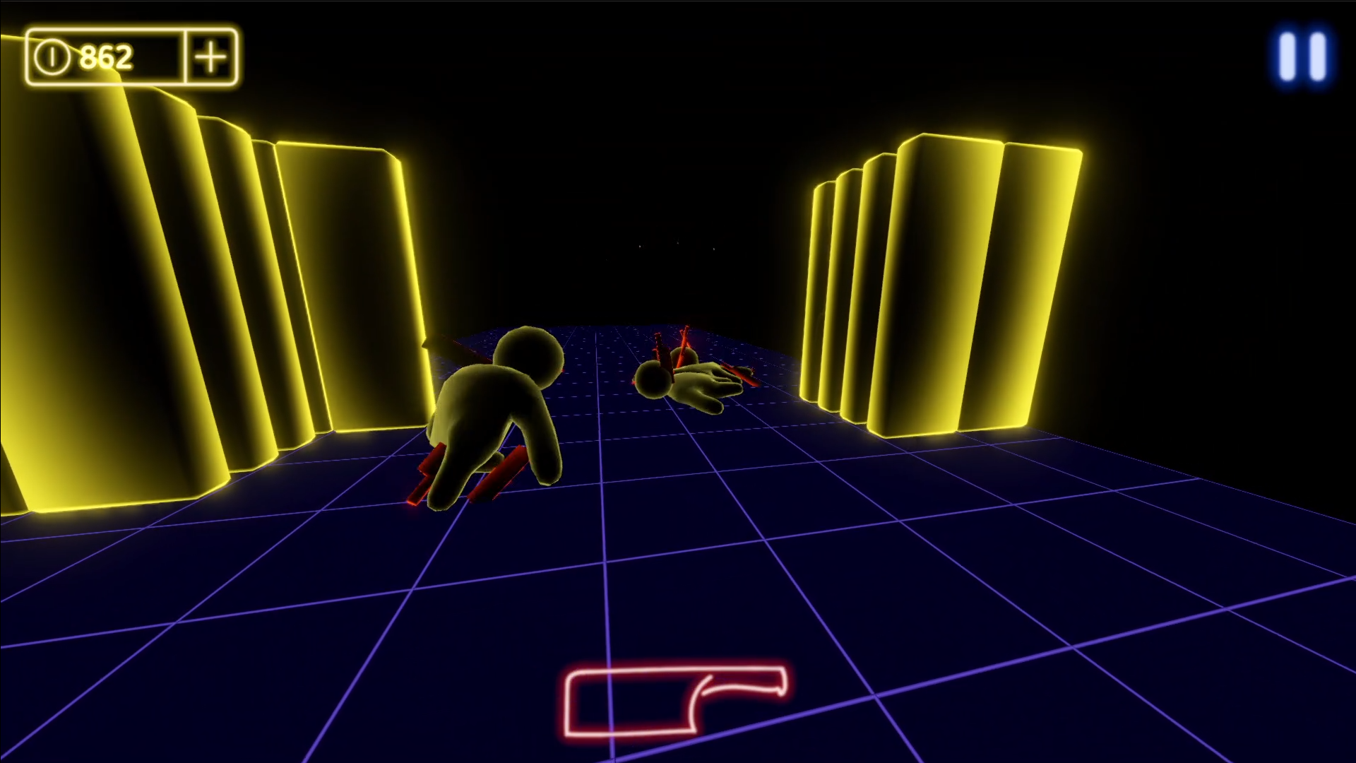 Ragdoll vs knife: slow-mo 3D screenshot 8