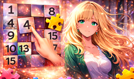 Fifteen puzzles for adults