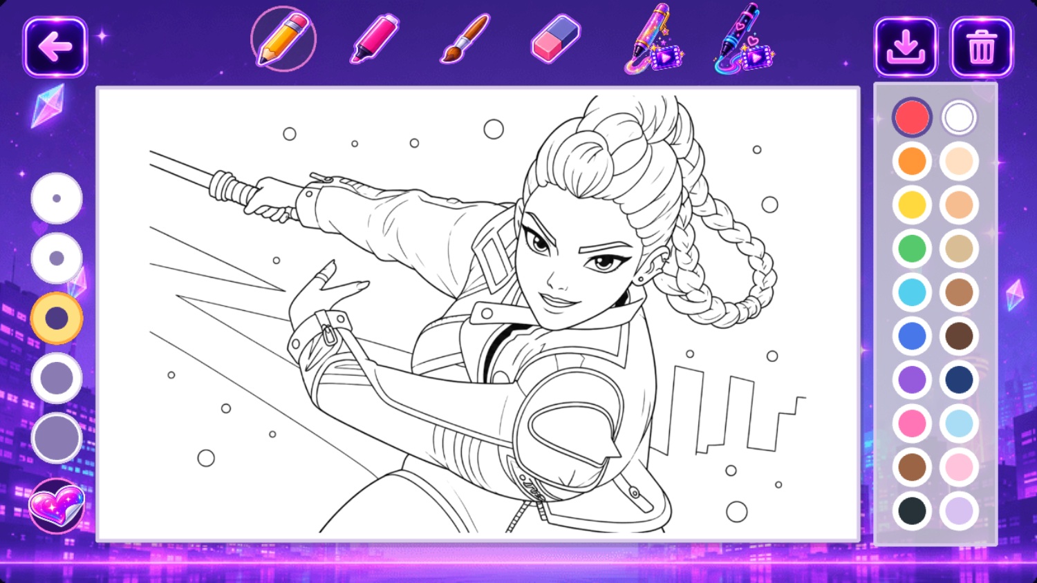 K-Pop Hunters: Draw and Shine! screenshot 4