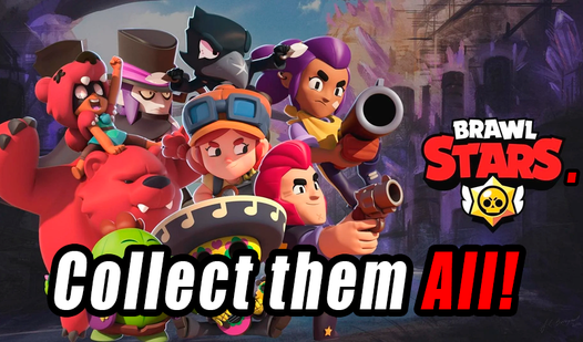 Brawl Stars. Collect them all!