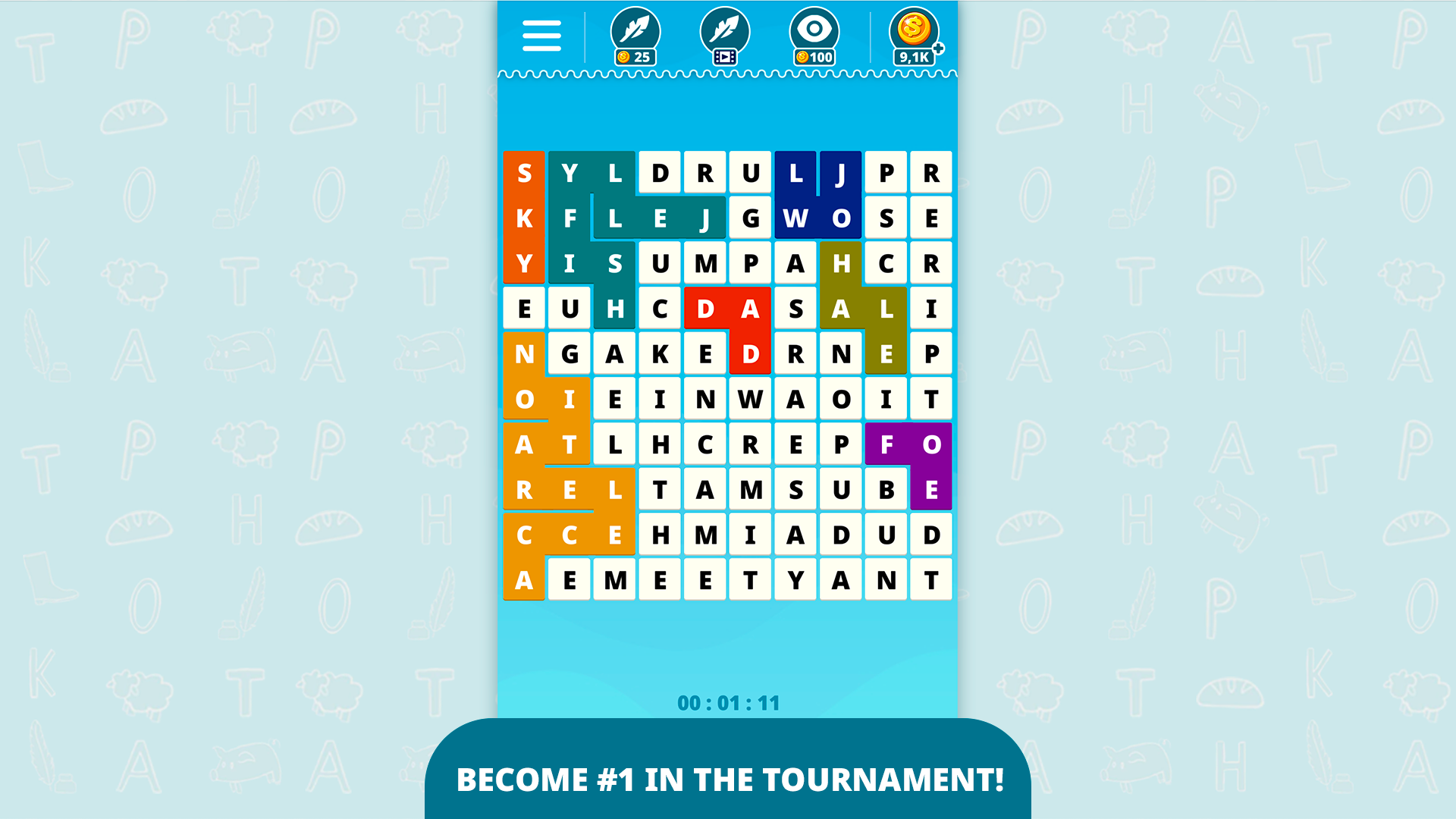 Fillwords: Proverbs screenshot