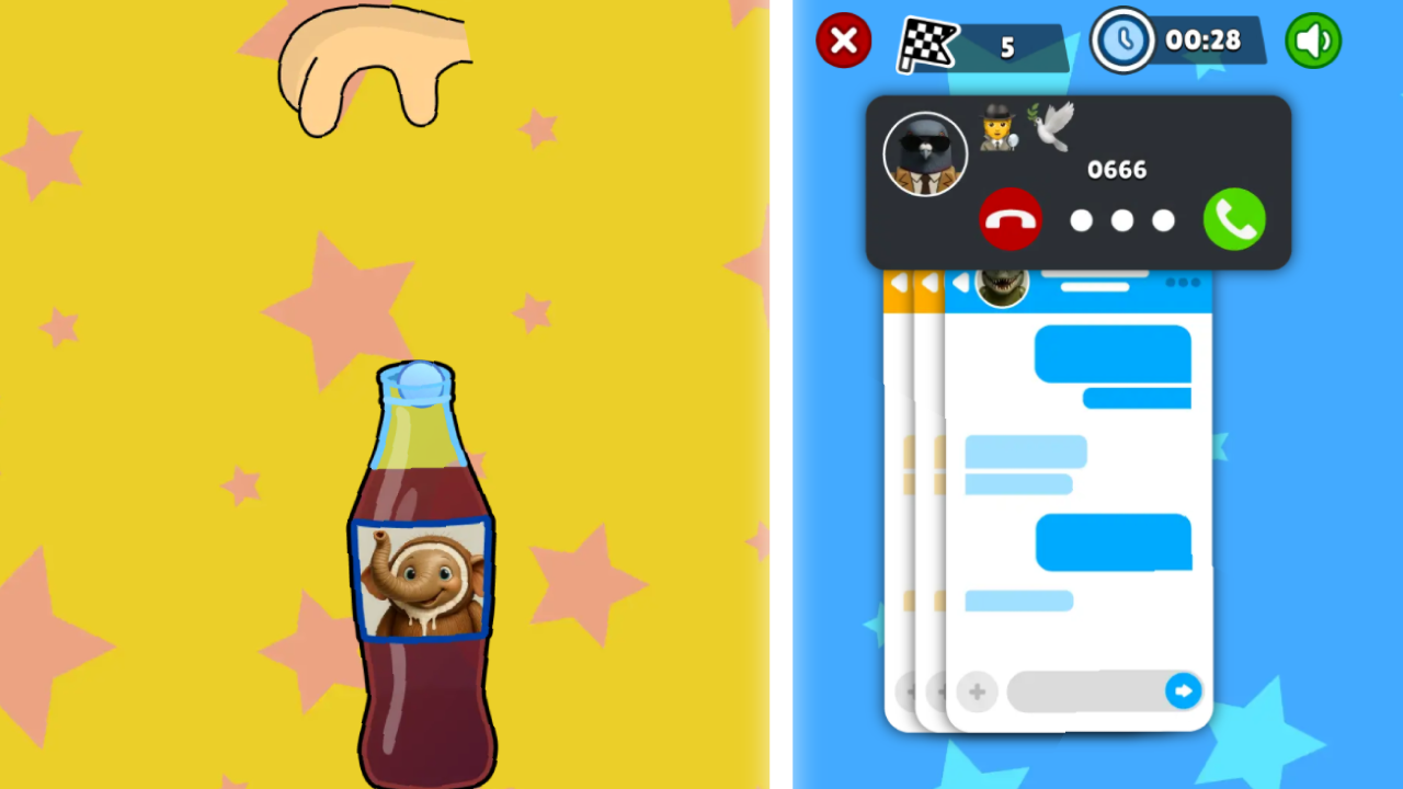 Mini Games - Italian Brainrot Animals Tralalero screenshot