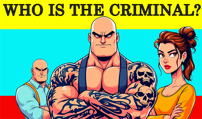 Who is the criminal? game cover