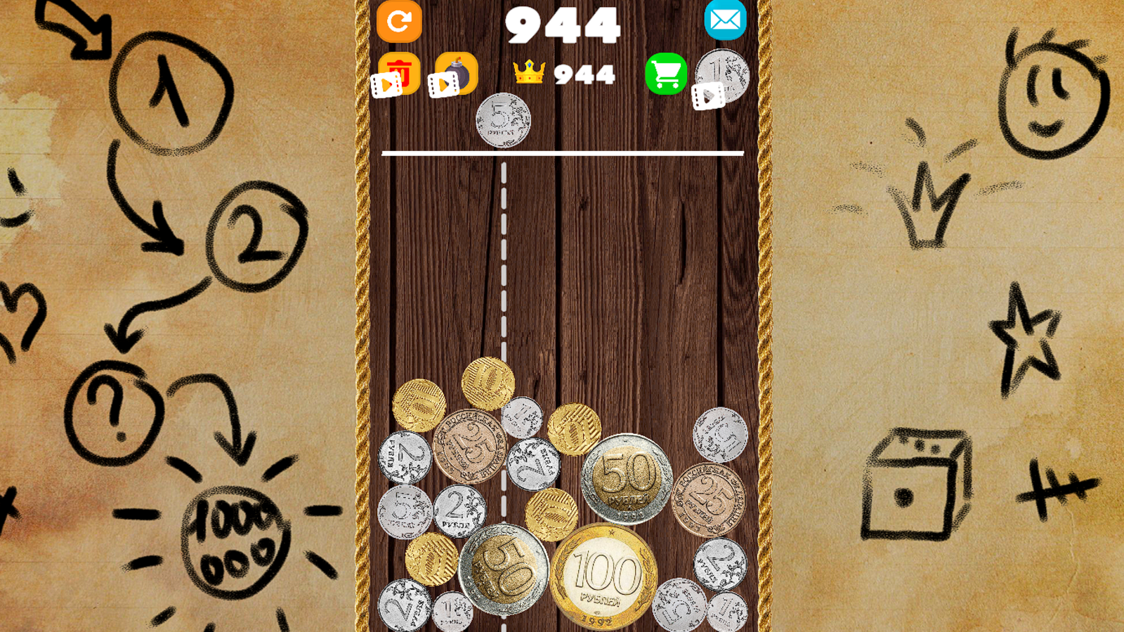 Merge Coins: Earn a million! screenshot