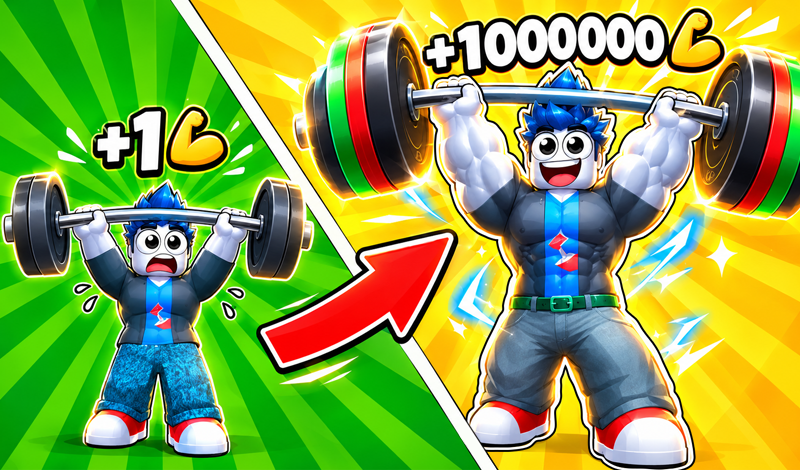 Obby: Gym Simulator, Escape game cover