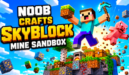 Noob Crafts Skyblock: Mine Sandbox