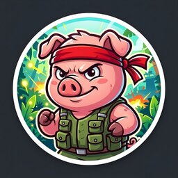 Rambo Pig: Survival