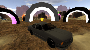 Bimka destroys cars in the open world