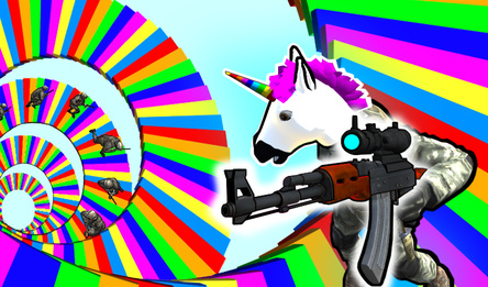 Soldiers Took Over the Obby World