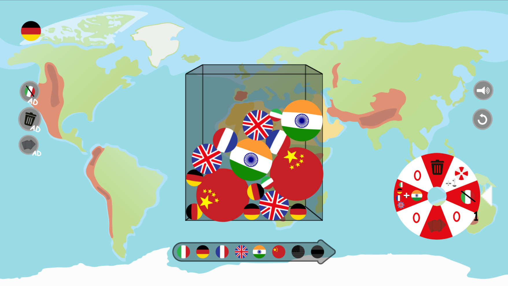 Merging of world countries — screenshot 5