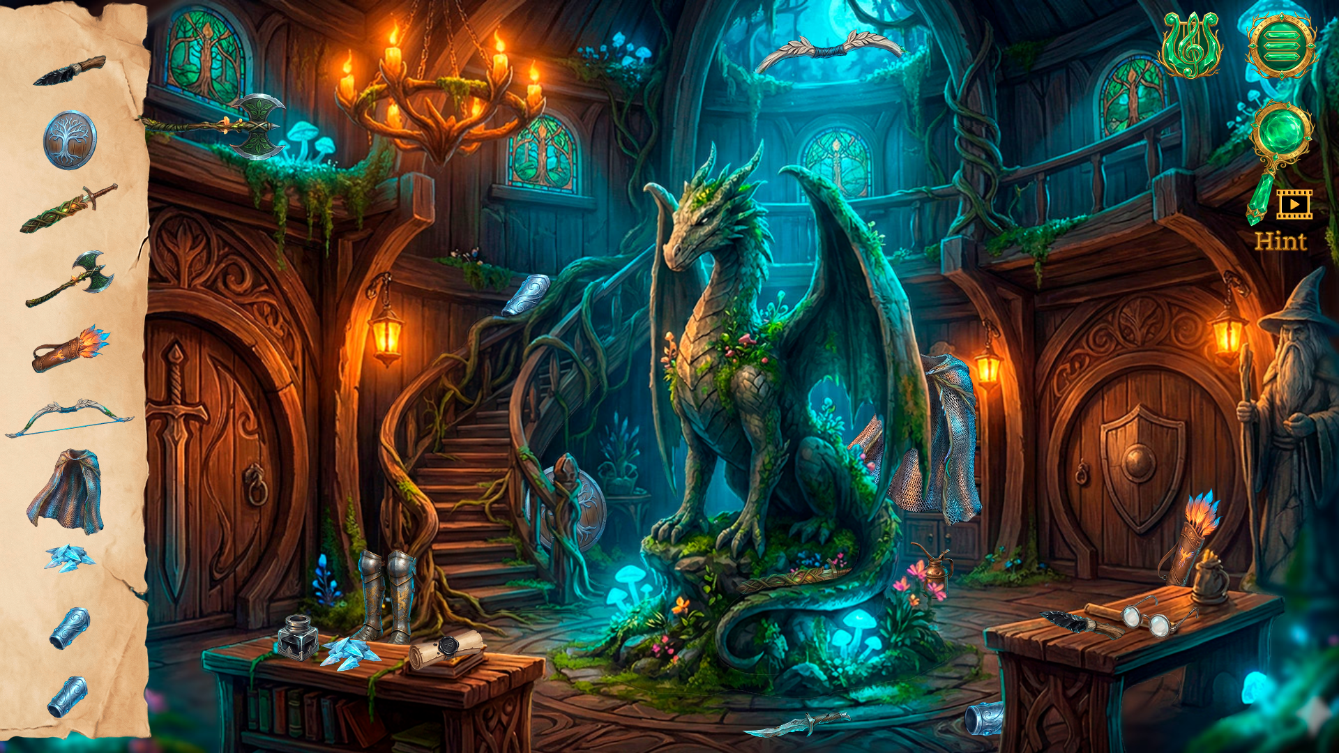 Shadow of the Golden Dragon: hidden object screenshot