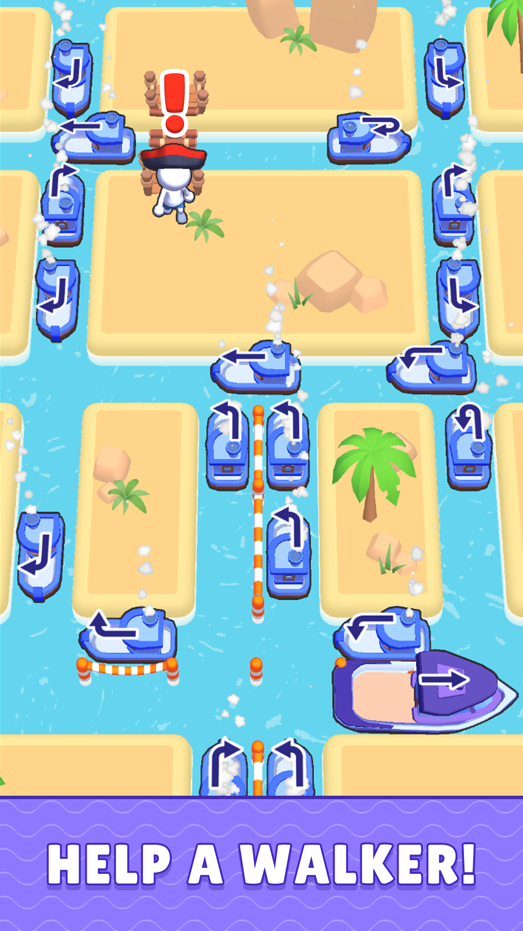 Traffic jam on the River! Untangle the Boats screenshot 8