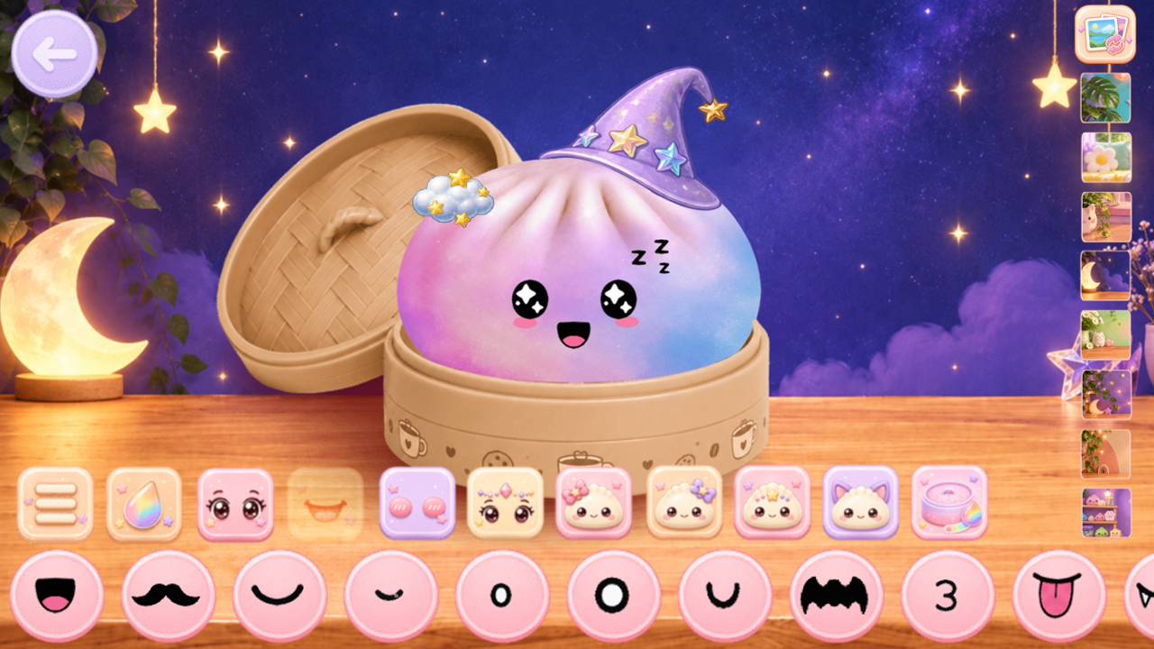 Dumplings and Taba paws - create squishies screenshot
