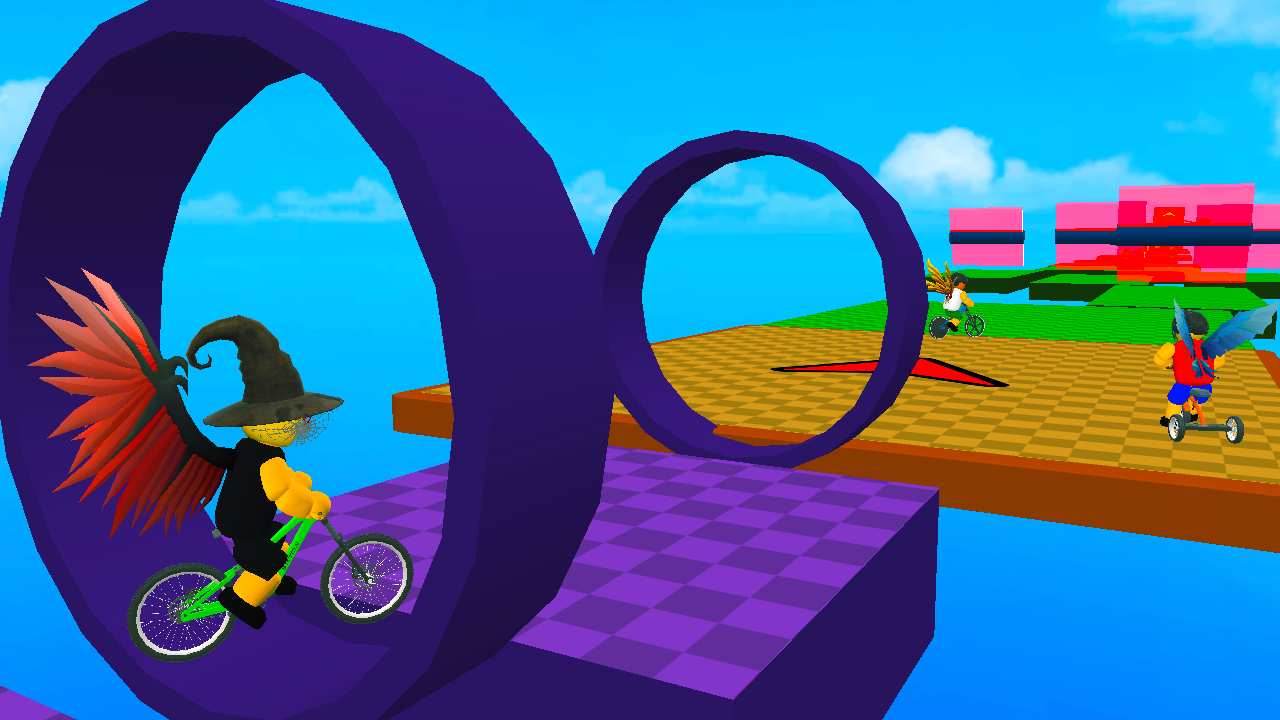 Obby Bike Rider screenshot