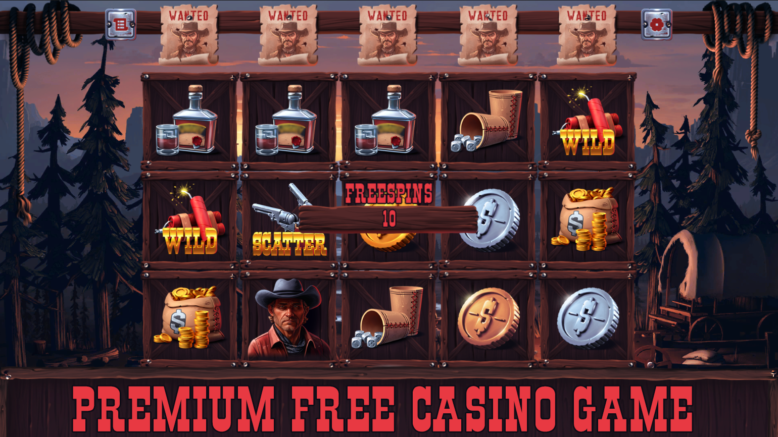 Most Wanted Casino Slot screenshot