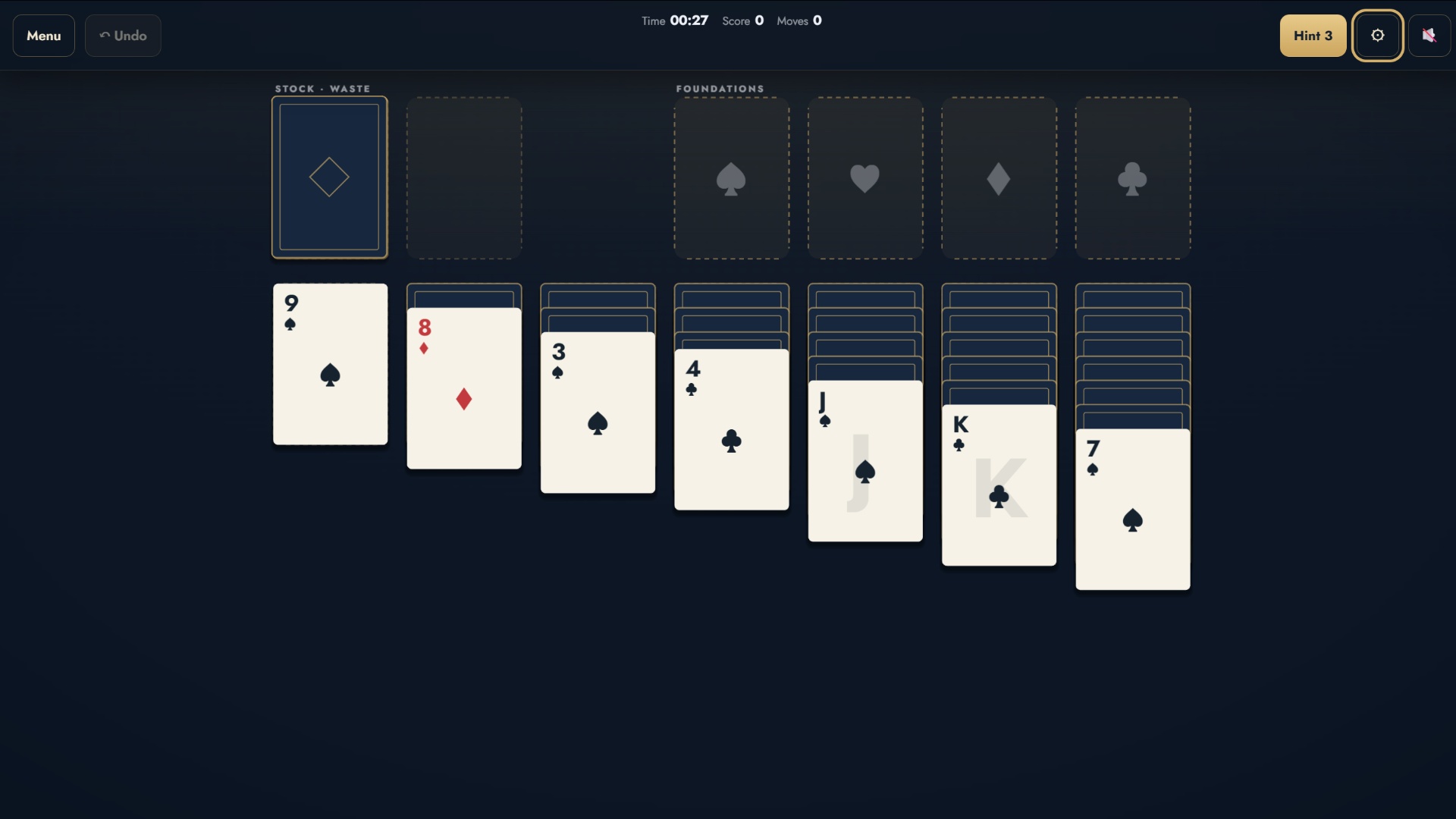 Solitaire Klondike 2027 — screenshot 2