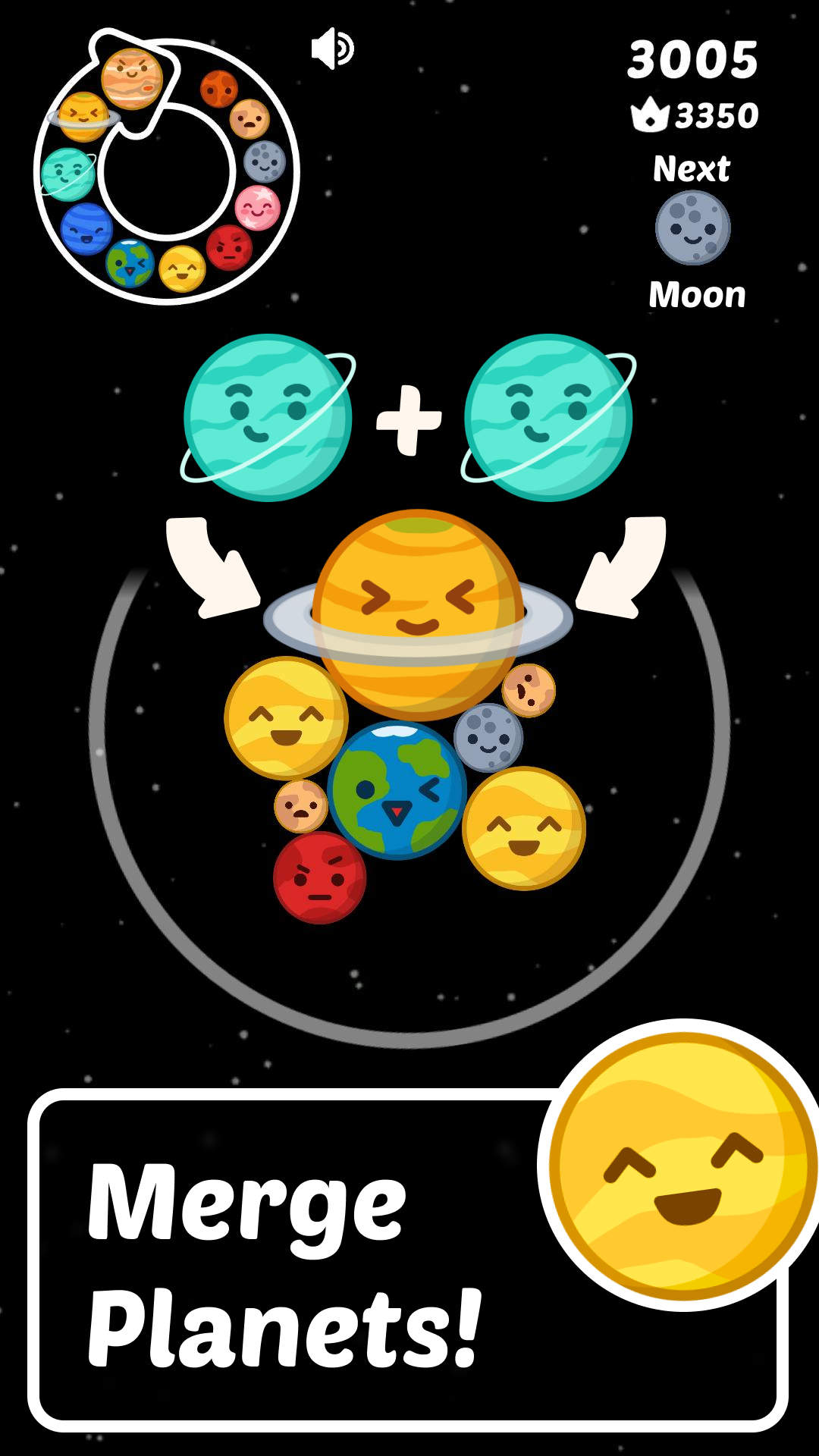 Merge Planets: Suika puzzle screenshot 6