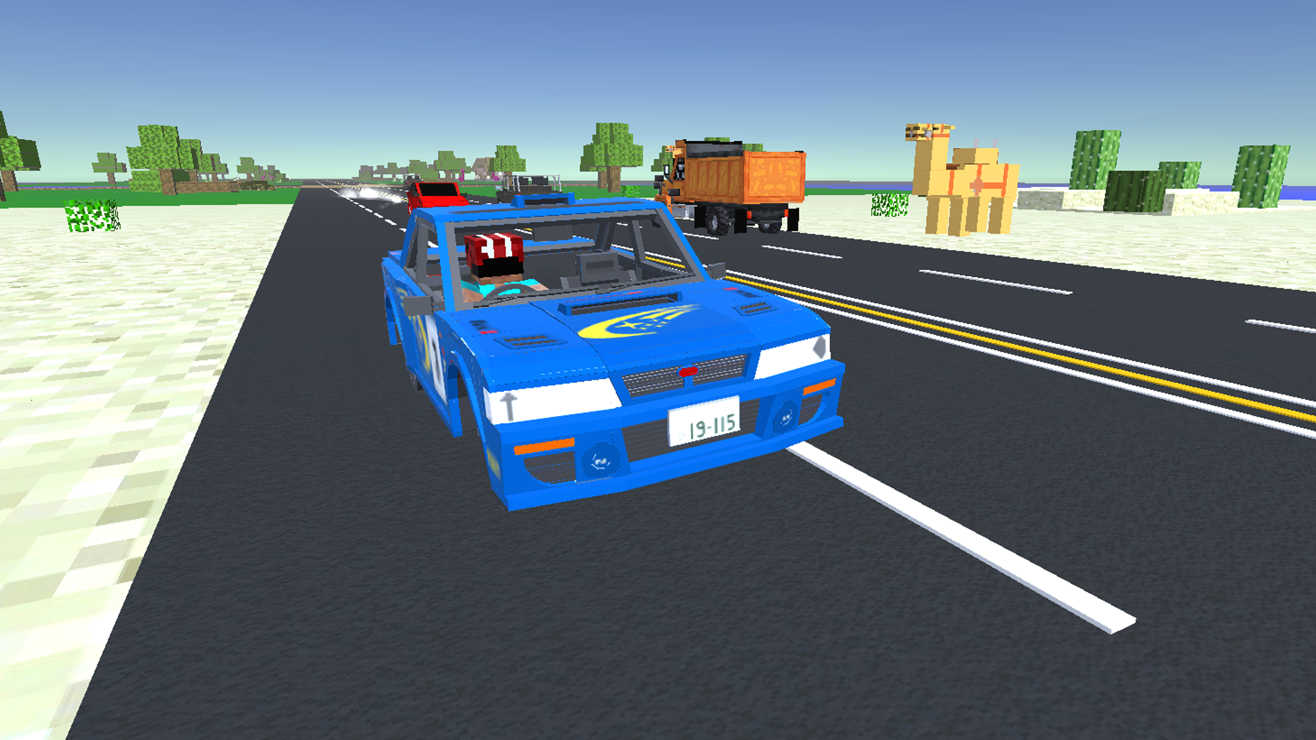 Mine Racer: Noob Driver screenshot