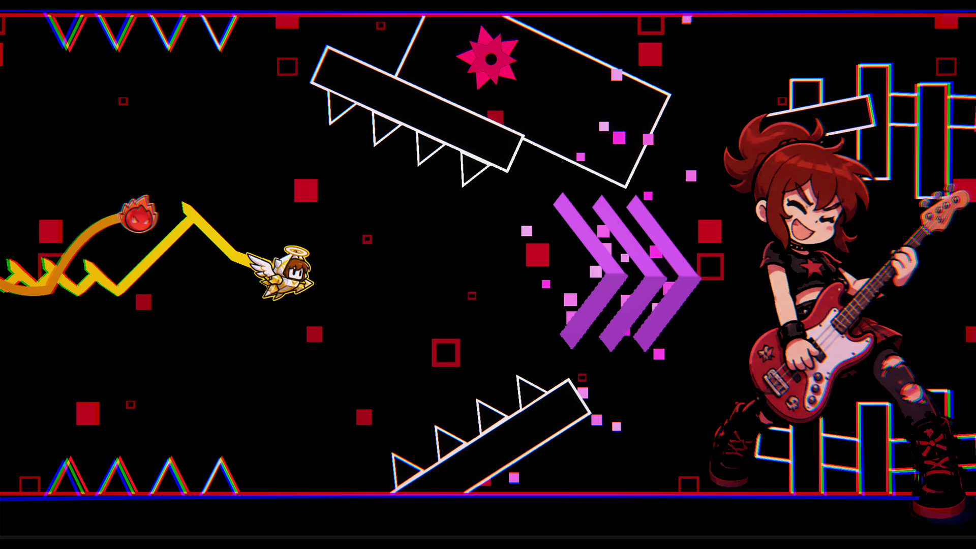 Geometry Wave: Kira's Trials — screenshot 1
