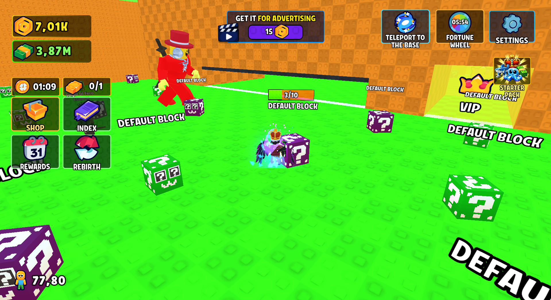 Shrink For Brainrots and Lucky Blocks — screenshot 4