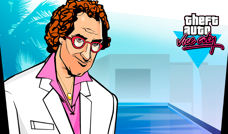 Theft Auto: Vice City game cover