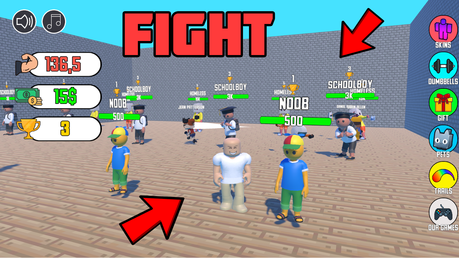 Obby: Funny GYM! screenshot
