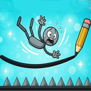 Fall down and draw!