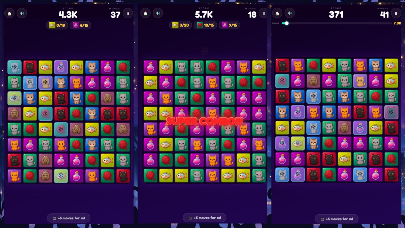 Bombastic Cats — screenshot 2
