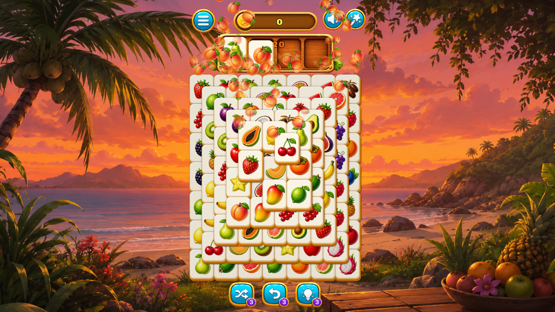 Mahjong: Fruity Mix — screenshot 4