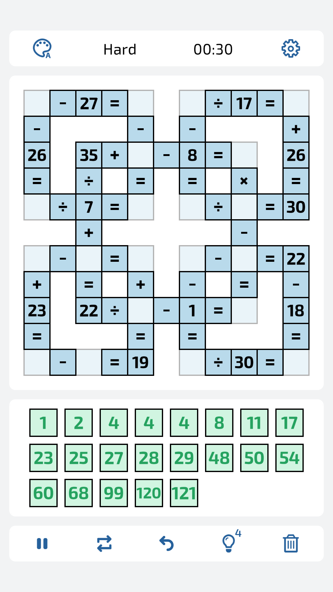 Math Crossword: Improve Your Arithmetic screenshot 8