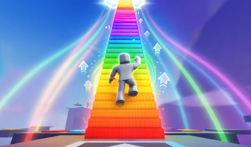 Obby +1 jump per run! game cover