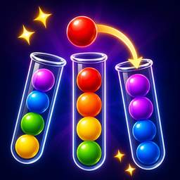 Ball Sort - Сортировка шаров