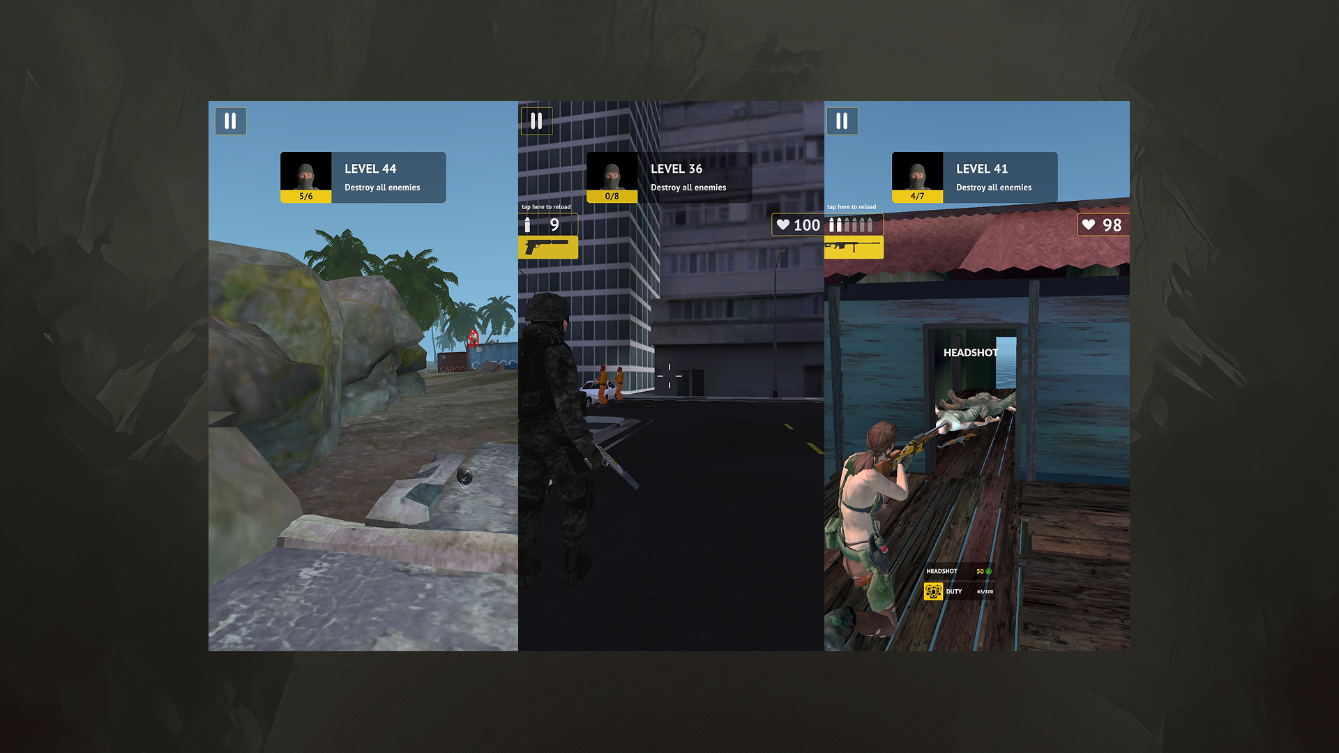 Sniper Area: Shooting games — screenshot 2