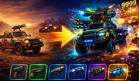Battle Cars: Loot&Guns