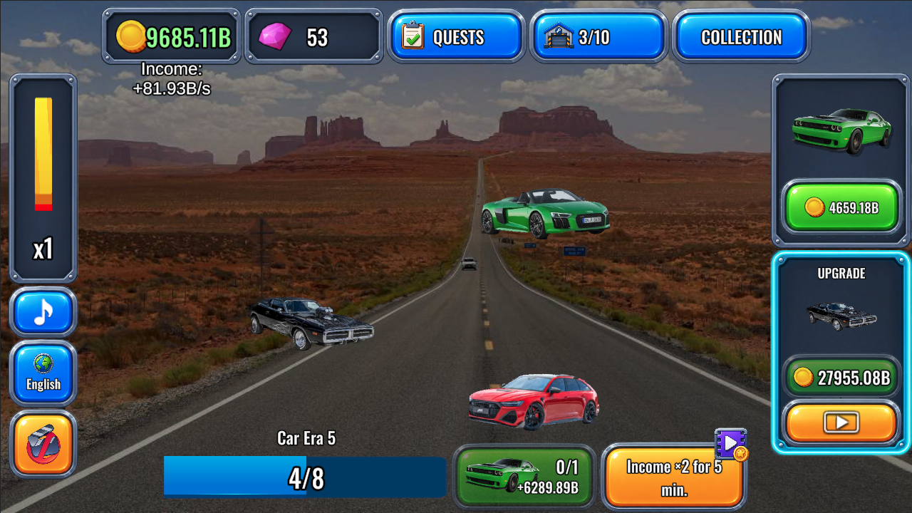 Merge Garage: Merge Cars — screenshot 3
