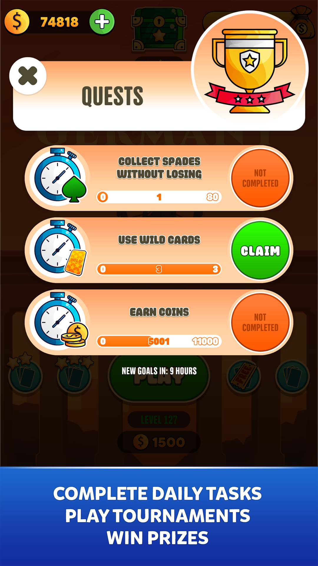 Solitaire Jazz Travel screenshot 6
