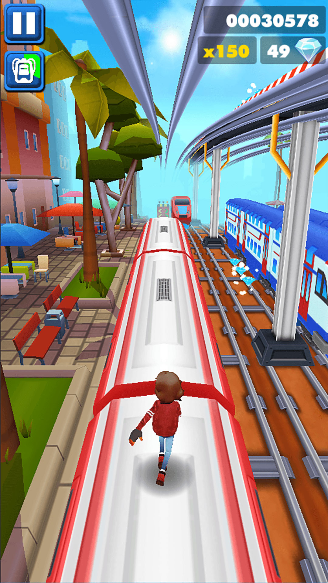 Subway Runner Rail Blazers screenshot 5