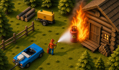 Forest Firefighter: Inferno
