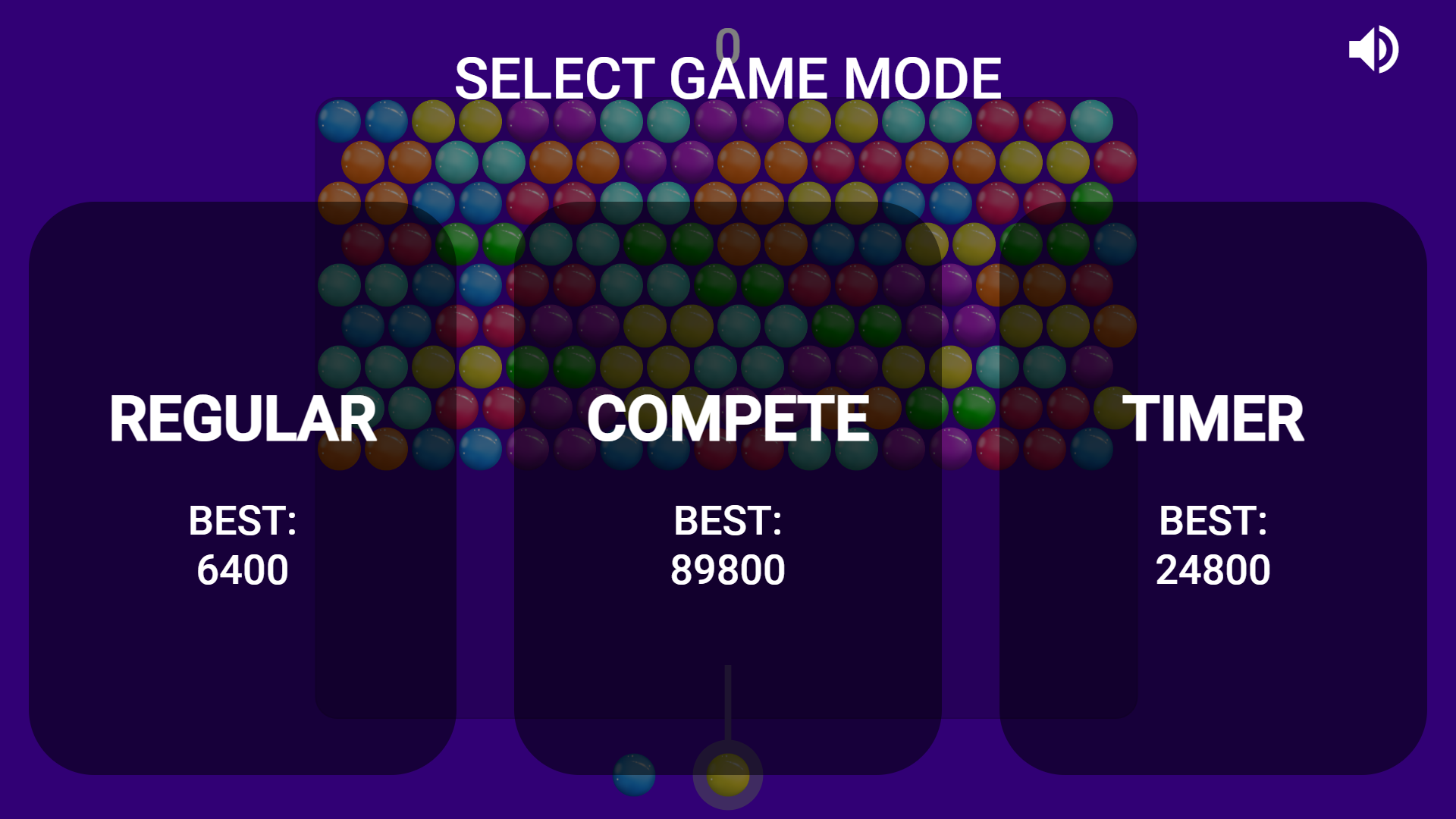 Bubble screenshot