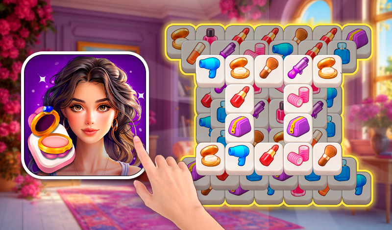 Match Tiles: Magic Makeover game cover