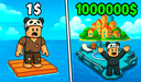 Obby: Magnate de la Balsa. ¡Océano de Dinero!