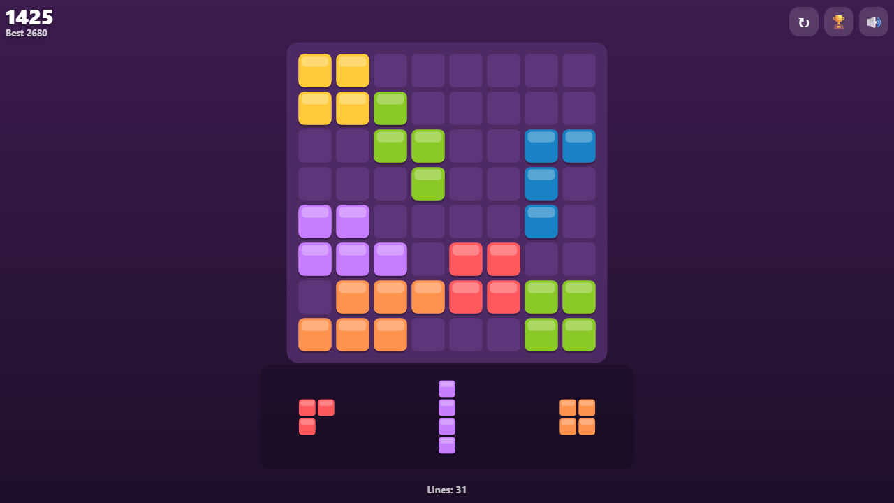 Row Blast: Block Puzzle — screenshot 2