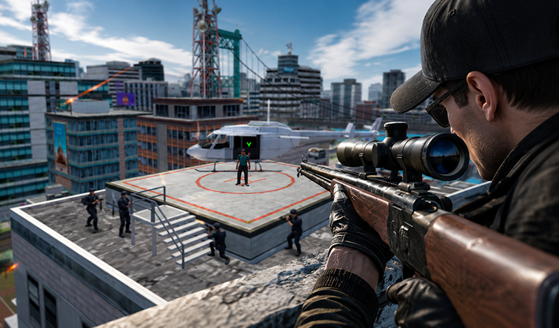 Снайпер Против Мафии game cover