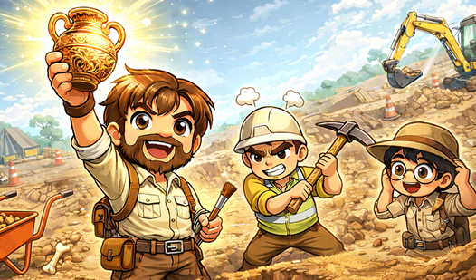 Раскопки: кликер артефактов — trailer