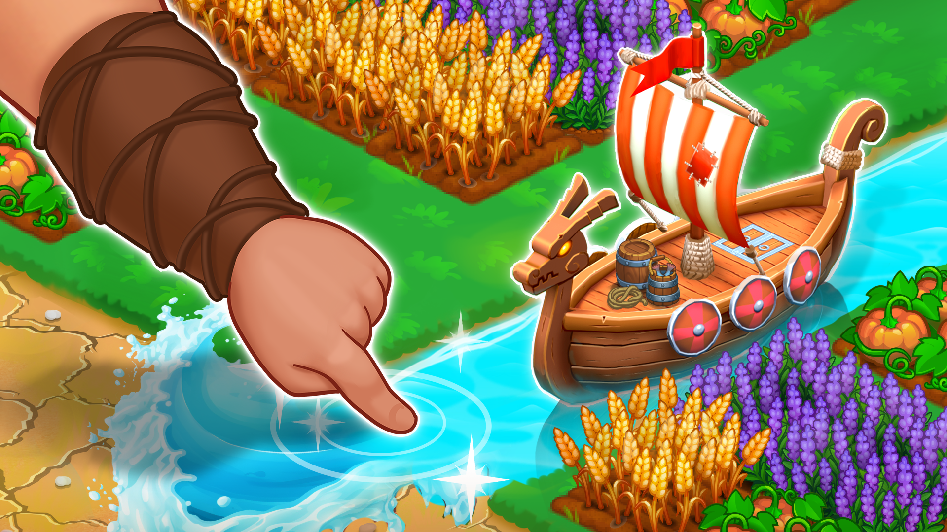 Vikings and Dragon Island Farm screenshot 10