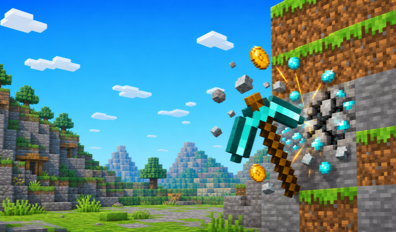 Blockbreaker: Mining Rush game cover