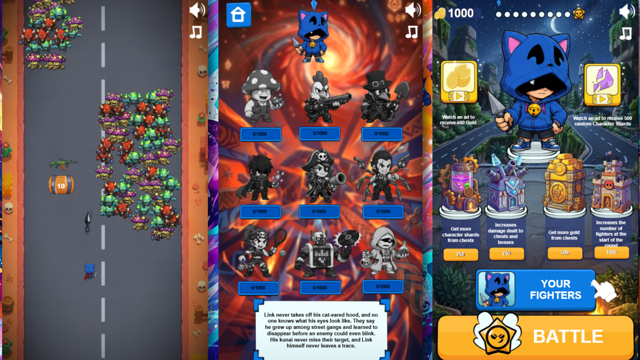 Brawl Rush: Number Arena — screenshot 1